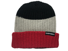 Load image into Gallery viewer, Everybody Headwear - 3 Block Knit Beanie

