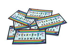 Everybody Headwear | Everybody Artswave Pride Classic Cap Nonprofit Pride Flag Stickers